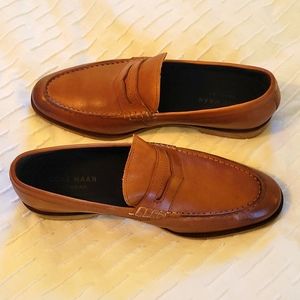 Cole Haan Hamilton Grand Penny Loafer size 9 M - British Tan